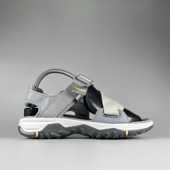 Kuru Current Womens Size 9 Gray Strappy Slip-On Waterproof Sandal Casual Comfort - Picture 6 of 9